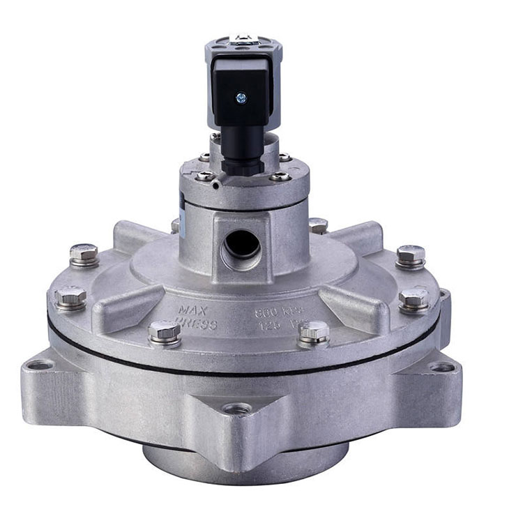 Double Diaphragma dipasang katup pulsa solenoid