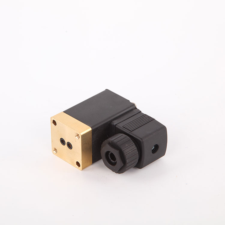 Coil plunger pulse solenoid katup