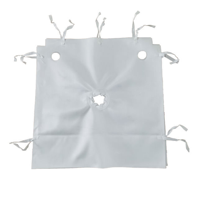 Pemisahan bahan mentah lan kain filter extraction